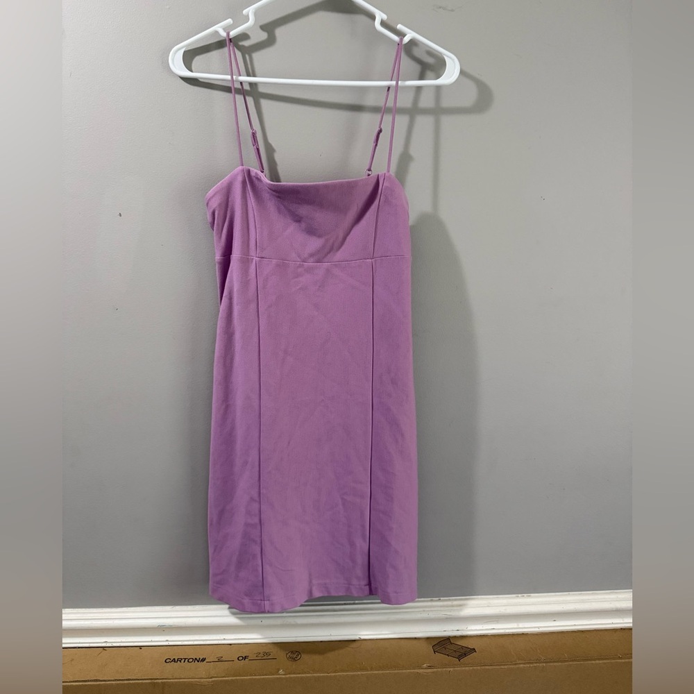 Urban Outfitters Lilac Spaghetti Strap Mini Dress